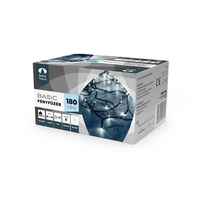 Dekortrend LED lampice 180 kom hladno bela KDT 182